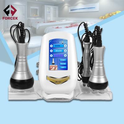 China Good-selling Wrinkle Remover 40k Fat Loss 3 In 1 Ultrasonic Cavitation Machine for sale