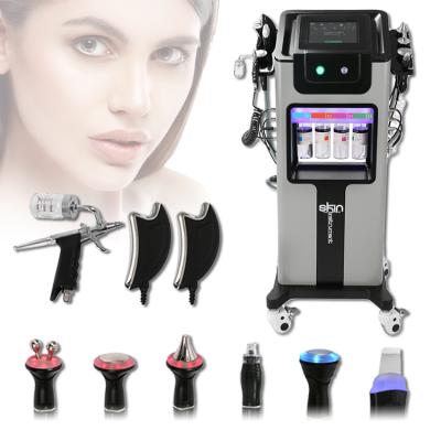 China High Quality Black Pearl Ultrasonic Oxygen Hydrofacials Wrinkle Remover CO2 Machine for sale