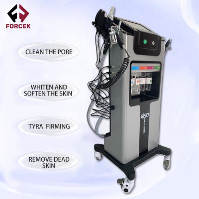 China High Quality Wrinkle Remover Black Pearl Ultrasonic CO2 Oxygen Hydrofacials Machine for sale