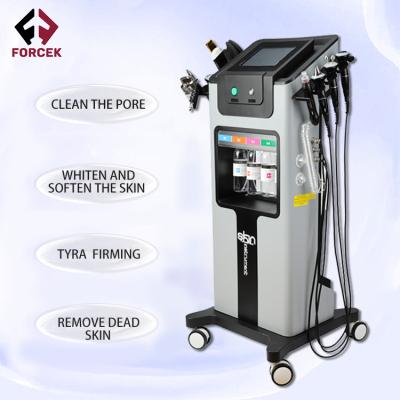 China Wrinkle Remover 2021 Newly Peel Ultrasonic RF Cleaning Black Pearl Aqua Hydra Machine for sale