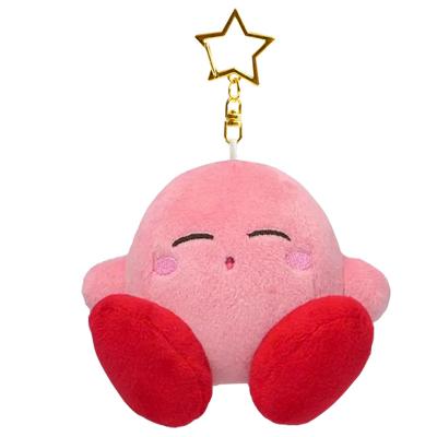 China Custom Plush Toys Manufacturers Animation Hanging Stuffed Plush Dolls Cartoon Key Chain Doll Animal Creative Hair Ball Doll for sale