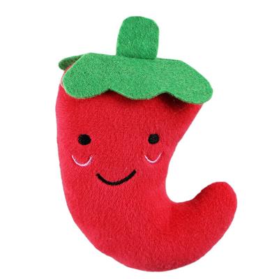 China Custom Large Plush Sleep Pillow Net Red Pepper Pillow Plush Toy Simulated Photo Vegetable Prop Leg Clip Pregnant Doll for sale