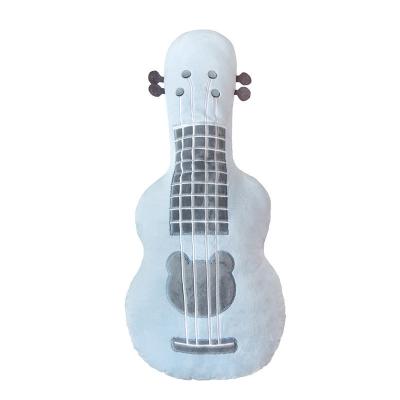 China Custom Stuffed Toy Creative Plush Toy Pillow Lute Ukulele Plush Guitar Kindergarten Activity Photo Props Rag Doll for sale