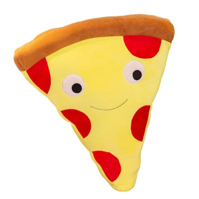 China New Plush Pizza Pillow Custom Commercial French Fries Stuffed Toy Doll Children Girl Doll Pillow Wholesale for sale