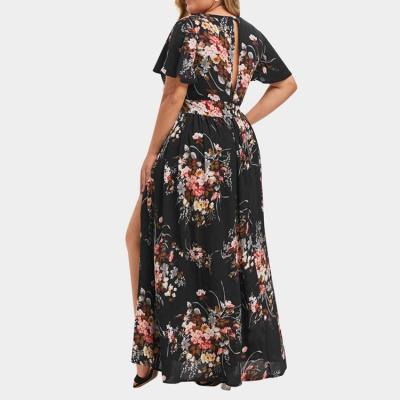 China Romantic Elegant Plus Size Dresses Hot Sale Fashionable Long Dress Dresses Lady Elegant Women Party for sale