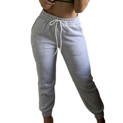 China Viable Women's Jogger Sweatpants Hot Sale Argyle Pattern Type Sweatpants Women Calf Length Pants for sale