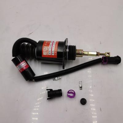 China Zeemotor Shangchai Spare Parts Cut Off Solenoïde Valve C59AL-59AL204+A Te koop