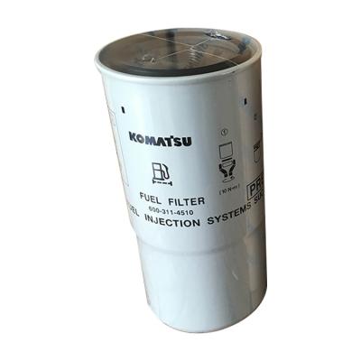 China Original Komatsu Bagger Ersatzteil 600-311-4510 Kraftstofffilter zum Ersetzen zu verkaufen