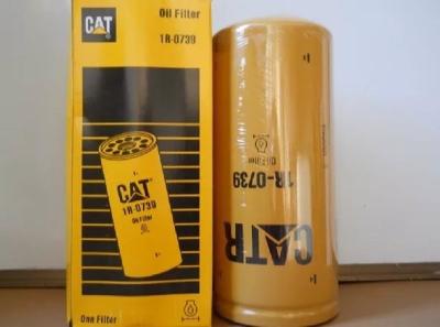 China Brandstoffilter Caterpillar Originele kleur 1R0739 Dieselmotor Onderdelen Te koop