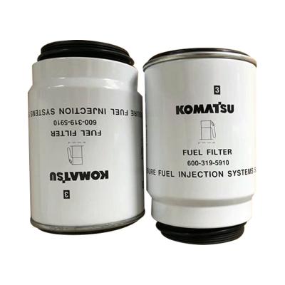 China Komatsu PC60-8 PC70-8 Acessórios para escavadeiras 6271-71-7300 600-319-5910 Elemento de filtro de óleo e água à venda