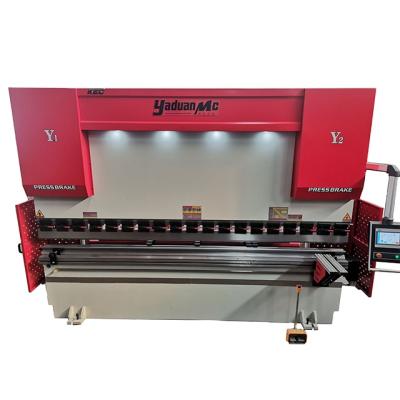 China Building Material Shops 100Ton 4000mm 4+1 Axis CNC Hydraulic Press Brake Bending Machine For Sale KECMT for sale