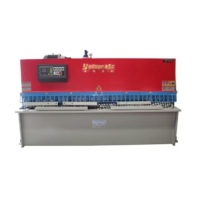 China Building Material Shops NC Hydraulic Shear Machine QC12Y 10x3200 For Cutting Metal Plate for sale