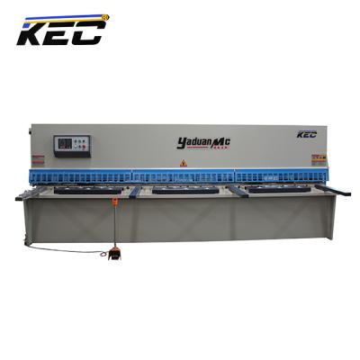 China Building material CN/CNC QC12Y 4X6000 hydraulic guillotine shearing machine with high efficient for sale