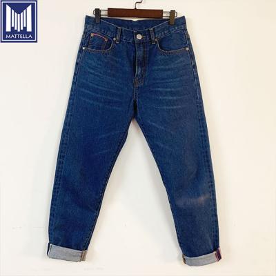 China raw selvage denim viable for celana jeans pattern kantong celana jeans for sale