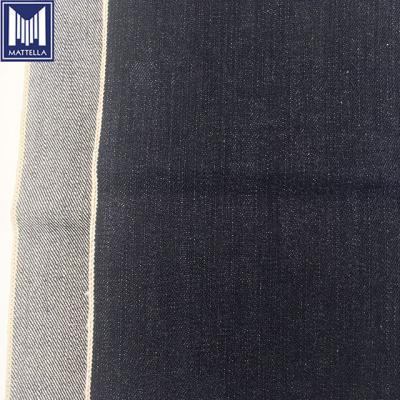 China 17oz china factory 100% organic cotton selvedge organic denim fabric Shrink-resistant in stock for japanese selvedge jeans jackets for sale