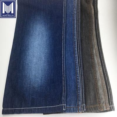 China Wholesale Shrink-Resistant Lightweight Plain 100% Organic Indigo Plain 150gsm 4.5oz Black Denim Fabric K1186 For Shirt Dress for sale