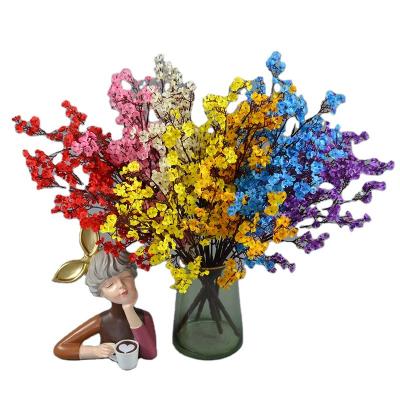 China Silk& Fake Baby Gypsophila Bouquets Plastic Breath Artificial Flowers Long Stem Silk Bulk For Wedding Centerpiece Party Home Decoration for sale