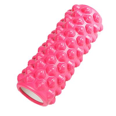 China Home Exercise High Quality Private Label EVA Hollow Fitness Water Bottle High Density Yoga Foam Roller for sale