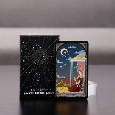 China Entertaiment Playing Cards Hot Sale Customized 78 Ribbon Edge Tarot Cards Printing Wholesale To Design Custom Printing Tarot Oracle Cards for sale