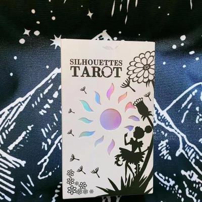 China Wholesale Custom Holographic Board Game Tarot Oracle Cards Deck Board Game Entertaiment Tarot Oracle Cards Deck With Guidebook For Adult for sale