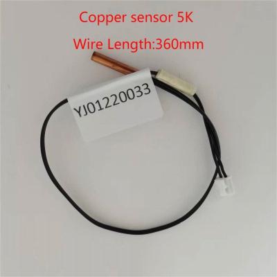 China Air Conditioner Refrigerator Overmolded NTC Temperature Sensor For Seal Machine Power IP68 Theory High Quality Waterproof Customized Transducer Output Wire for sale