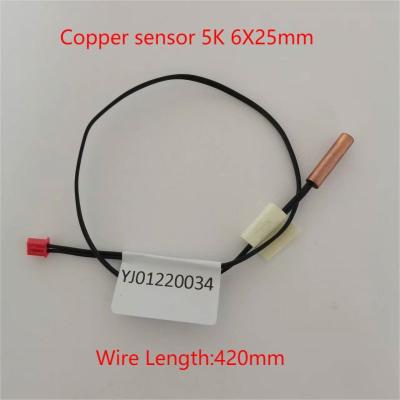 China Air Conditioner Refrigerator Overmolded NTC Temperature Sensor For Seal Machine Power IP68 Theory High Quality Waterproof Customized Transducer Output Wire for sale