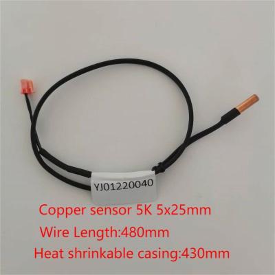 China Air Conditioner Refrigerator Overmolded NTC Temperature Sensor For Seal Machine Power IP68 Theory High Quality Waterproof Customized Transducer Output Wire for sale