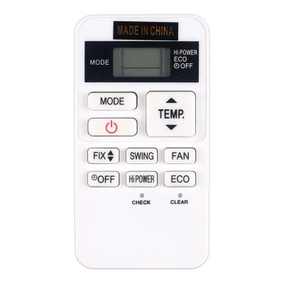 China Home Automation Remote Air Conditioner Hand Set Battery Remote Air HVACR Materials RC Remote Controller AC ABS Cool ABS Outdoor for sale