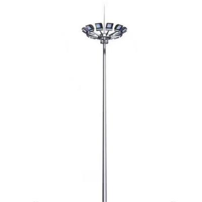 China Garden Mast Pole Camera Lamp 15m CCTV Camera Telescopic High Mast Pole 20m for sale