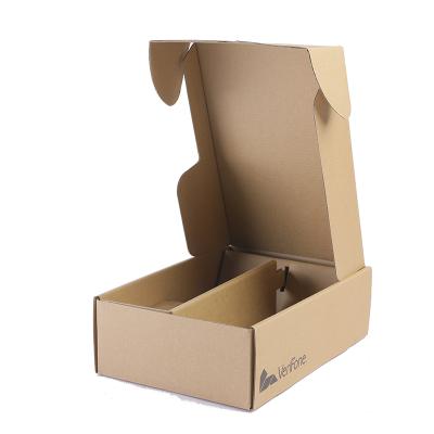 China Recycled Materials Corrugated Paper Packaging Box Luxury Custom Pink Corrugated Box Eco Friendly Corrugated Paper Box for sale