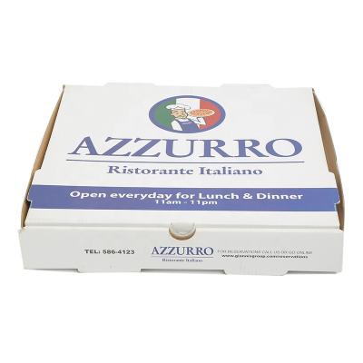 China Recycled Materials Pizza Box Package Supplier Custom Design Printed Cheap Bulk Pizza Boxes Packaging Edible Grade for sale