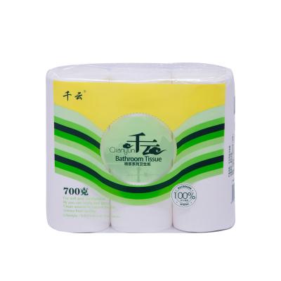 China Virgin Wood Pulp Quality Custom  Jumbo Toilet Tissue 2 ply 3 ply At Factory Price for sale