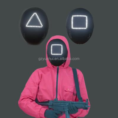 China High Quality Plastic LED Mask Party Game Mask Glowing Lighting Up Party Decoration Display at Big Events for sale