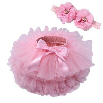 China Breathable Newborn Baby Tutu Skirt Princess Blanket Short Fluffy Mesh Tulle Skirts Ruffle Diaper Baby Birthday Gift for sale