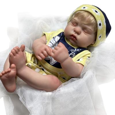 China Soft Toy 16 Inch Bebe Reborn Dolls Full Soft Vinyl Body Reborn Baby Dolls For Children for sale