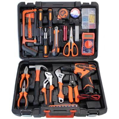 China Household / Electrician 119 Pcs High Quality Hand Repair Tools Wrench Home Tool Kit Car Box Set Home Tool Kit Drop Shipping for sale