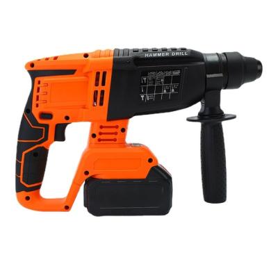 China Drill Wood/Metal/Tile/Wall/Concrete Hammer Drills 3 Functions Heavy Duty Power Drill Hammer Powerful Motor Cordless Brushless Electric Hammer Drill for sale