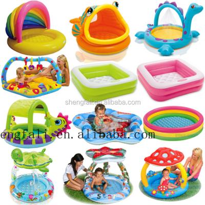 China Kids Swimming Round PVC Inflatable Water Pool And Accessories Water Toy for sale