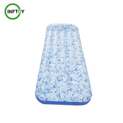 China Outdoor Use House PVC Size And Color Can Be Customized Floating Kids Inflatable Adult Mattress for sale