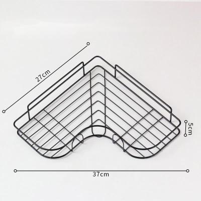 China New Design Top Quality Casual Accessories Brushed Glass Shelf For Bathroom for sale