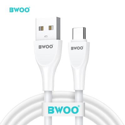 China High-end Type-c Fast Charging Cable 2.4a Band Hardware USB C Data Transfer BWOO Mobile Phone USB Fast Charging Cable 2.4a for sale