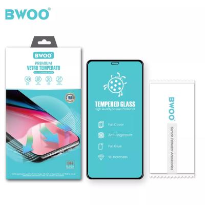 China BWOO Hot Selling Custom Ultrathin Full Cover Screen Protector Phone Tempered Glass Screen Protector for sale