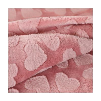 China Wholesale Waterproof Shoes Cover Winter Homewear Sleepwear Pajama Set Coral Fleece Brushed Flower Flannel Fabric for sale