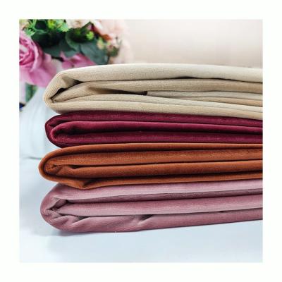 China Shrink-Resistant Hot Selling High Quality 100% Polyester 250 Gsm Holland Velvet Curtain Fabric And Sofa Fabric for sale