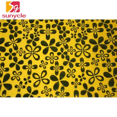 China High quality anti-static polyester fabric burnout velvet hometextile fabric for sale