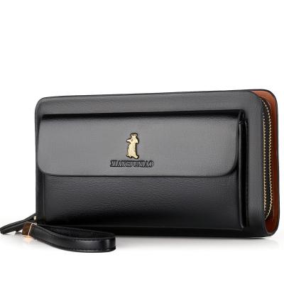 China Waterproof Men's Wallet Material Love Style Long Change Multifunctional Wallet for sale