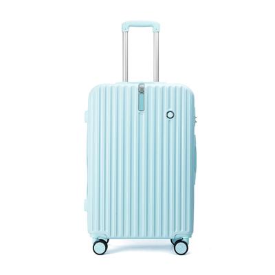 China ABS 2021 Innovative Products ABS And PC Material Carrying Bags Fixed Trolley Luggage for sale