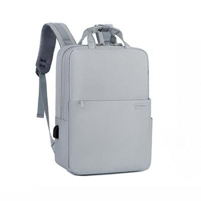 China With USB USB Charging Men Briefcase Bags Business Laptop Backpack Oxford Unisex Day Backpack for sale