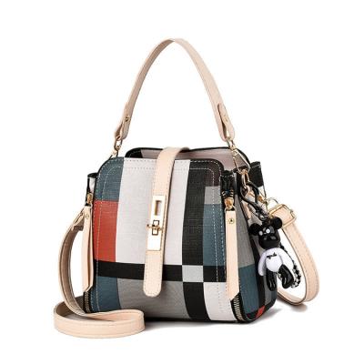 China Fashion Vintage Colorblock Cross - Fashionable Body Handbag Women's Handbags and Lightweight Women's Messenger Bag for sale