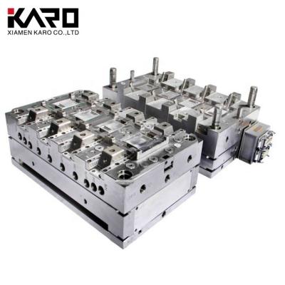 China Plastic steel cold/hot injection runner mold for sale